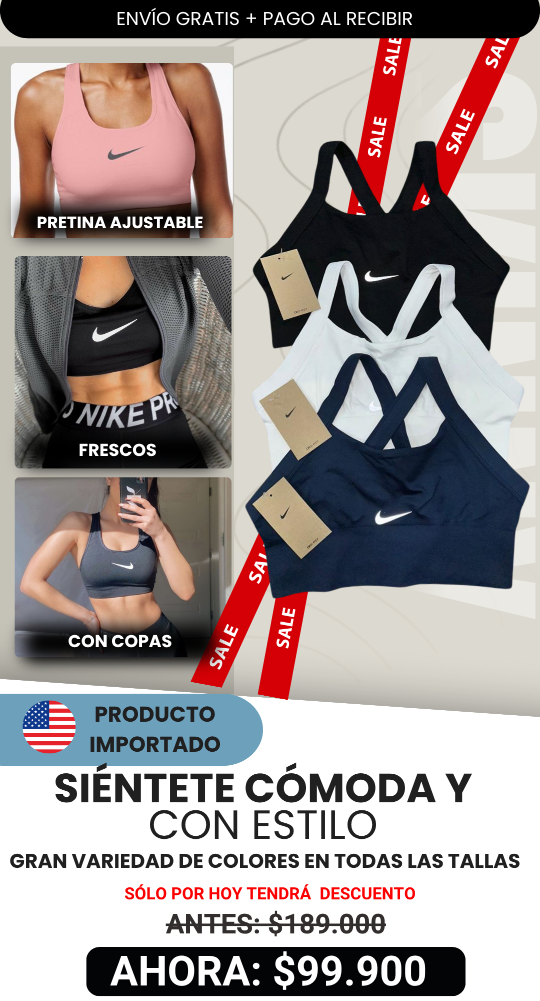 Exclusivos tops importados
