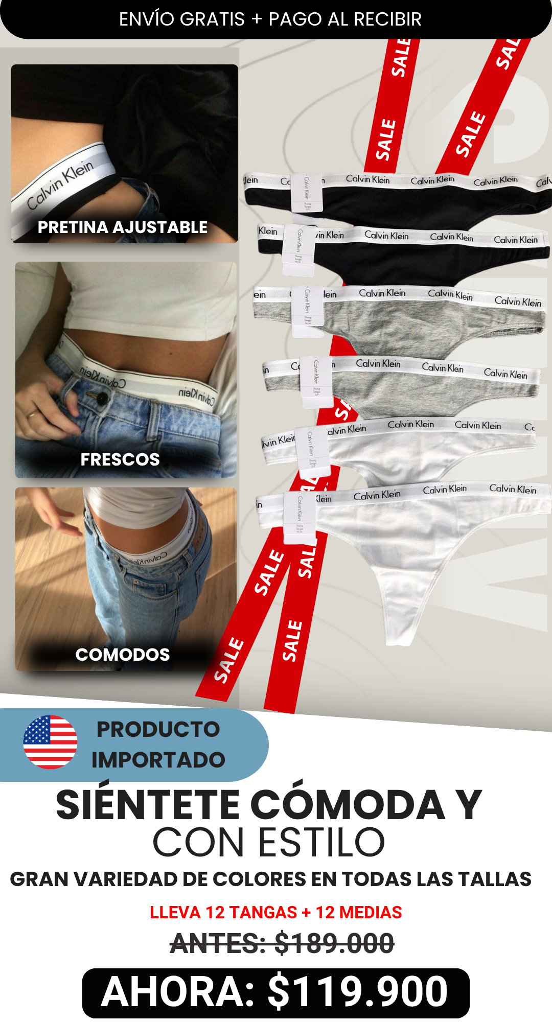 PACK DE TANGAS IMPORTADAS