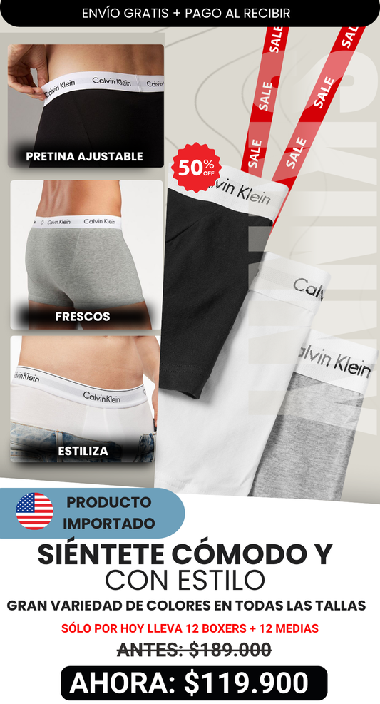 Exclusivos Boxers Importados