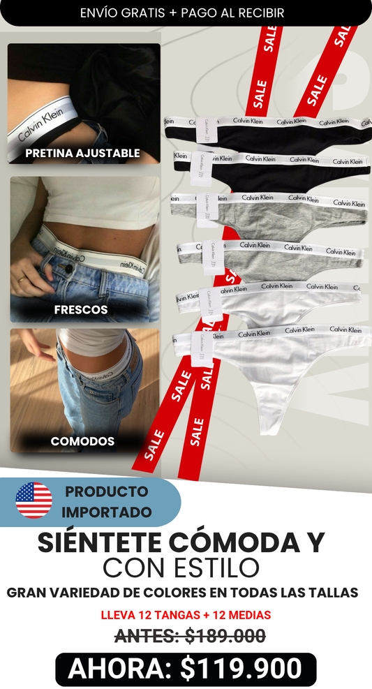 PACK DE TANGAS IMPORTADAS