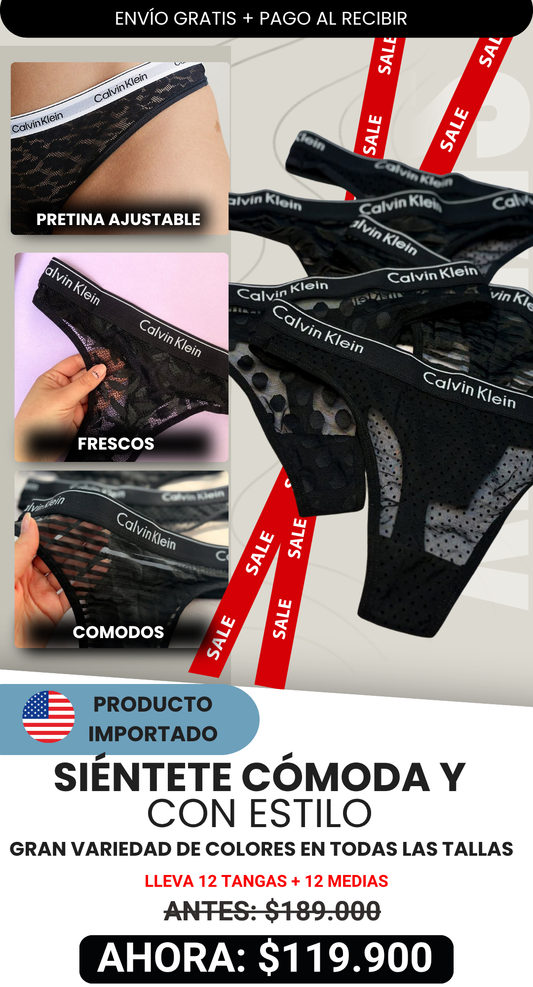 PACK DE TANGAS IMPORTADAS