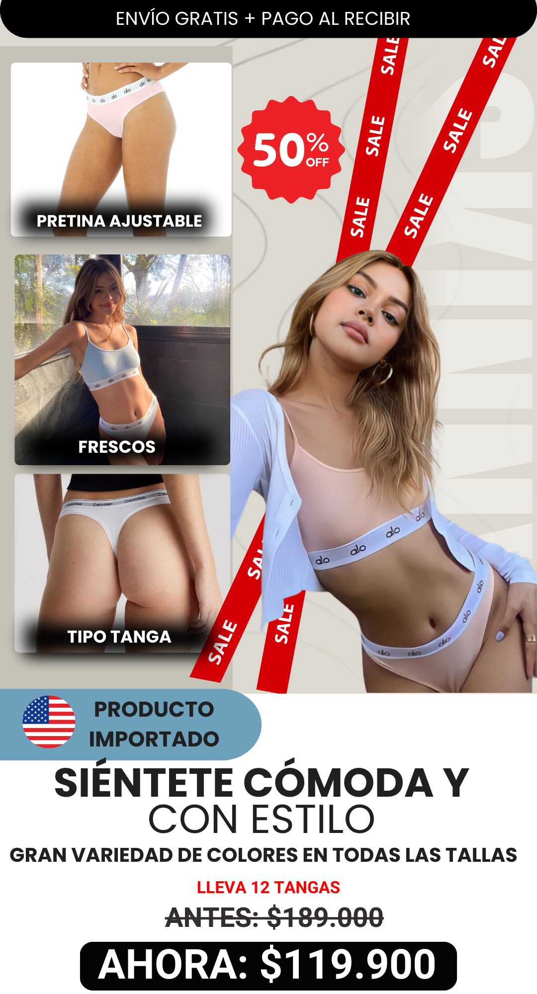 Paquete de Tangas ALO