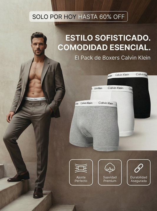 Pack Boxers Calvin Klein x6