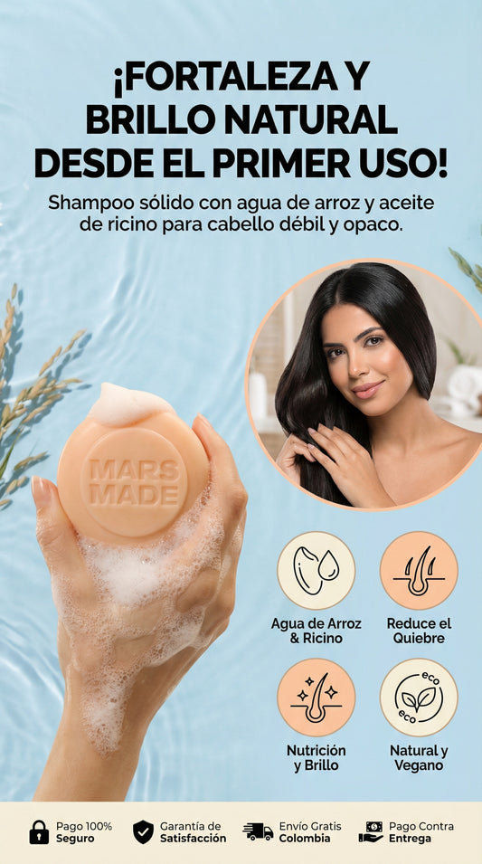Shampoo en barra Importado.